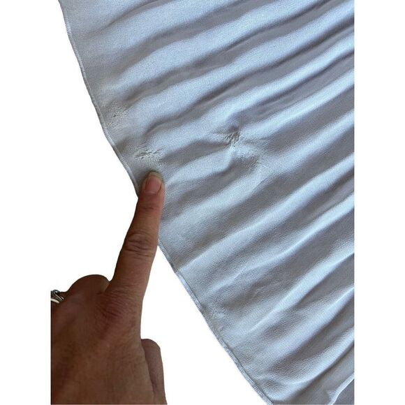 NWOT Veronica Beard Lilliana Gown Dress Pleated Halter Bow Bride Size 8 White - Picture 8 of 11